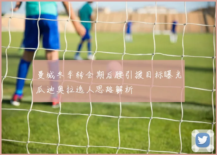 曼城冬季转会期后腰引援目标曝光瓜迪奥拉选人思路解析